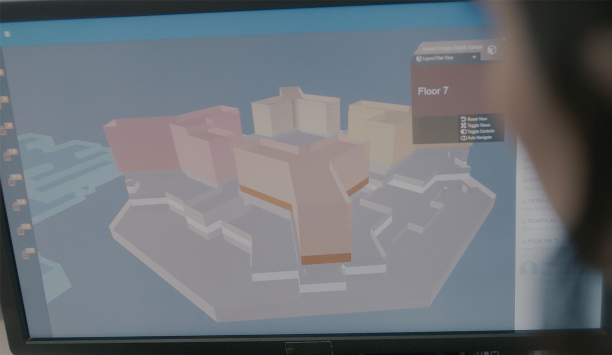 screenshot of Borda RTLS Asset Utilization